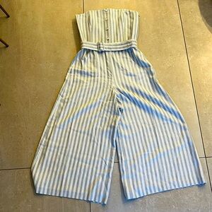 Club Monaco Strapless Jumpsuit